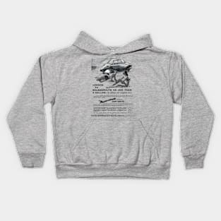 MESSERSCHMITT CABIN SCOOTER BUBBLECAR Kids Hoodie